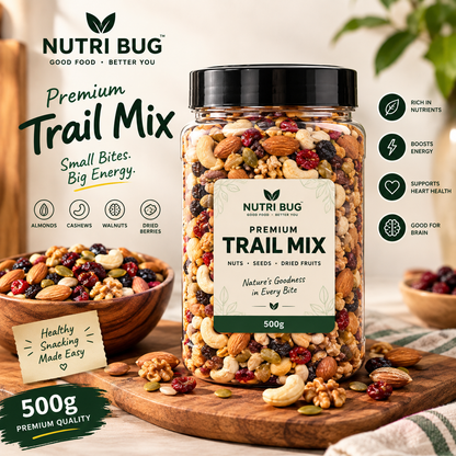 Premium Dry Fruit & Nut Mix – 500g | Almonds, Cashews, Walnuts, Raisins & Dried Fruits