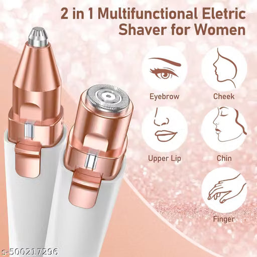 2-in-1 Facial Hair Remover & Eyebrow Trimmer